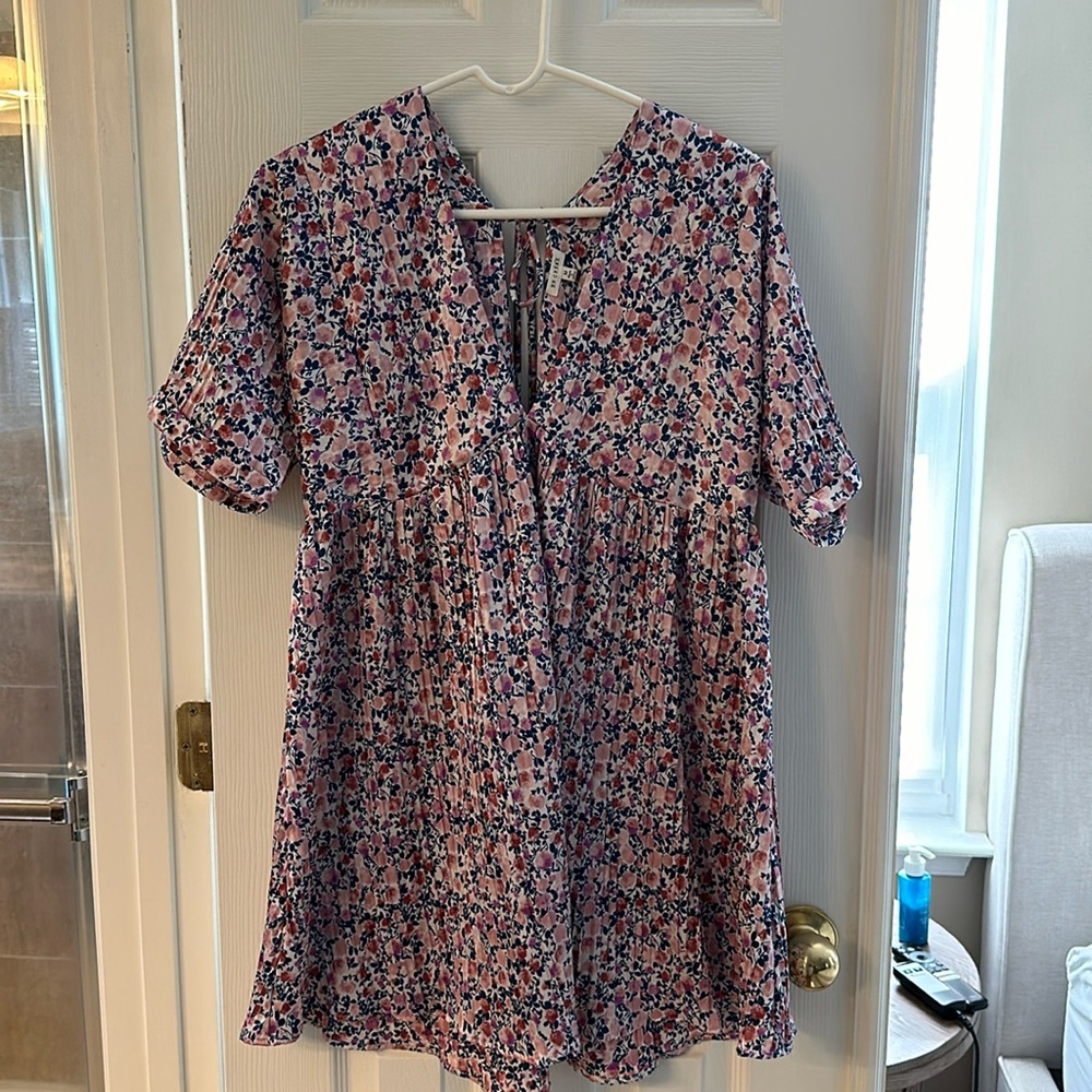 En Creme babydoll dress